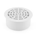 Commercial 4 in Round Plastic Floor Drain Strainer 11537